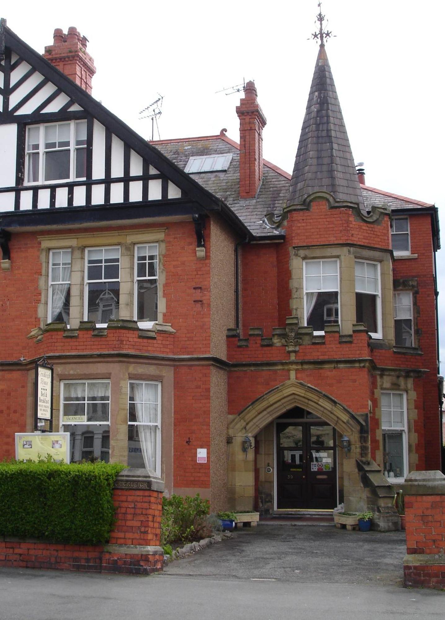 Crickleigh House Bed & Breakfast Llandudno Exterior foto